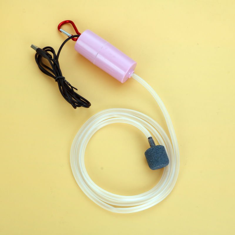 Aquarium Fish Tank USB Oxygen Air Pump Mute Energy Saving Supplies Portable Mini Aquatic Terrarium Fish Tank Accessories - Image 4