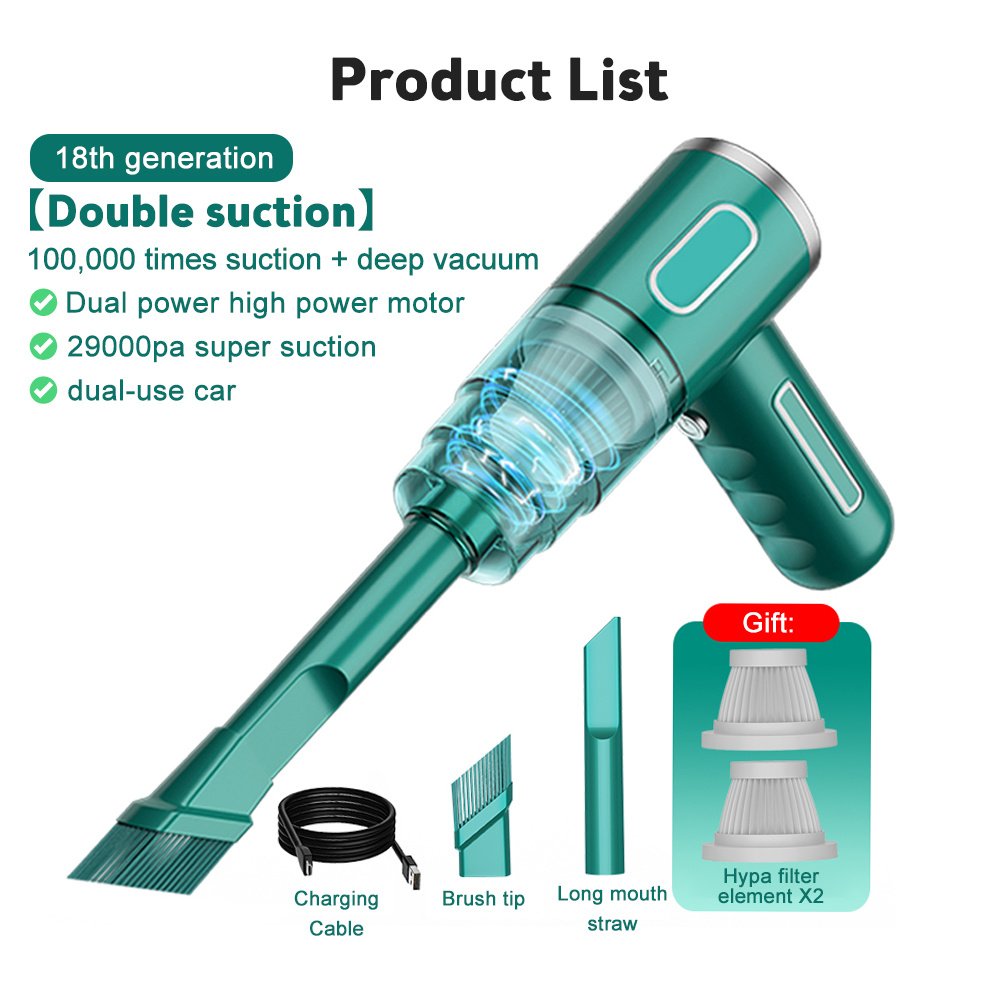 Home Handheld Portable Car Vacuum Cleaner - Image 10