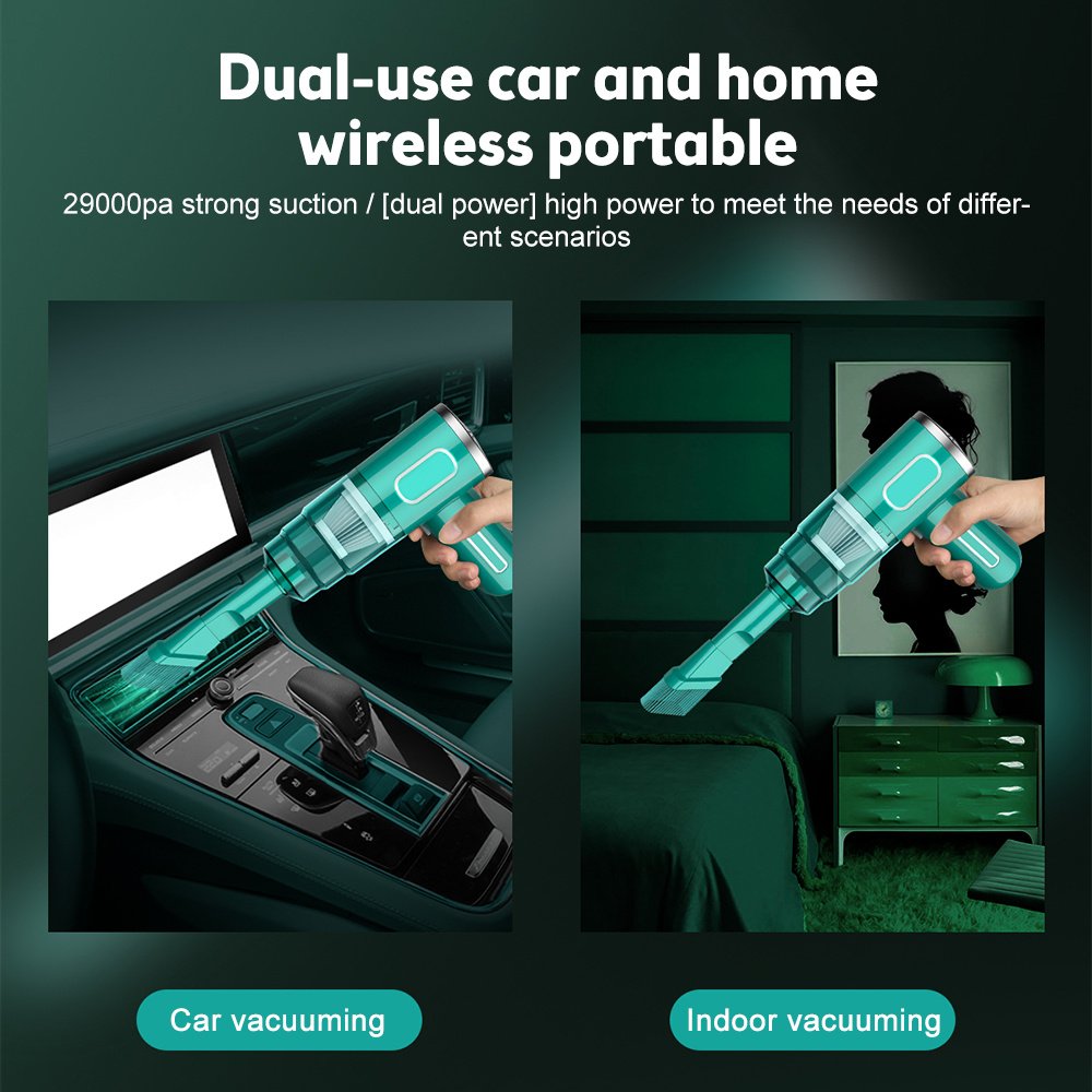 Home Handheld Portable Car Vacuum Cleaner - Image 2
